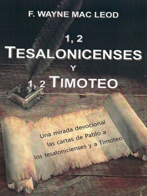 cover image of 1, 2 Tesalonicenses y 1, 2 Timoteo